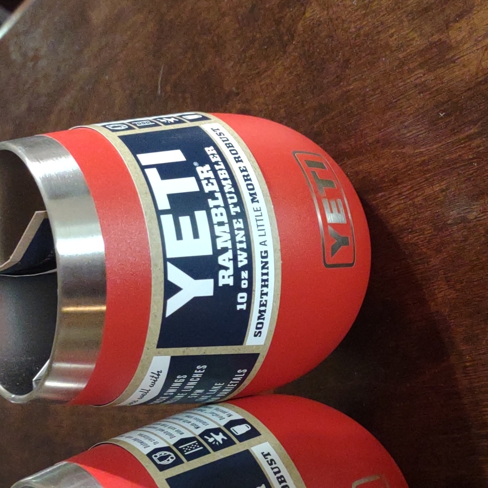 Yeti wine tumblers 10 oz NWT - Picture 4 of 5